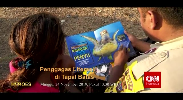 Segera Tayang Minggu ini di CNN Indonesia, Pahlawan Literasi dari Perbatasan RI-RDTL